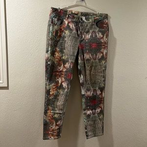 Lane Bryant Money Print Jeans